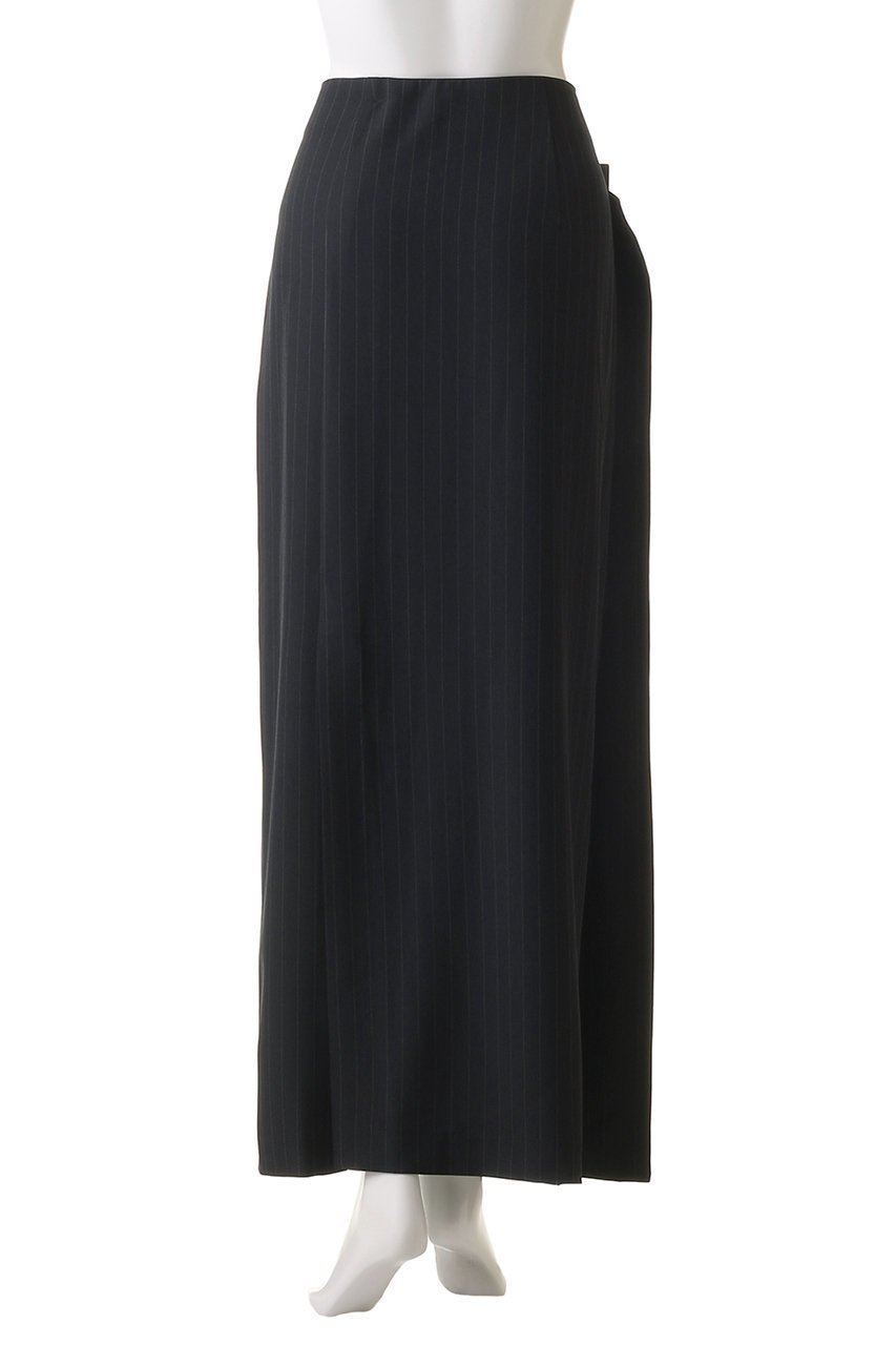 【プランク プロジェクト/PRANK PROJECT】のメタルモチーフローウエストスカート / Metal Motif Low Waist Skirt 人気、トレンドファッション・服の通販 founy(ファニー) 　ファッション　Fashion　レディースファッション　Fashion for Women　スカート　Skirts　ロングスカート　Long Skirts / Maxi & Midi Skirts　サテン　Satin, Glossy Fabric　ショルダー　Shoulder, Shoulder Strap　ストライプ　Stripe, Striped Pattern　ツイル　Twist, Twisted Detail　ドレープ　Drape, Draping Fabric　マキシ　Maxi, Full Length　メタル　Metal, Metal Parts　モチーフ　Motif, Design Theme　ロング　Long, Long-Length　ワンショル　One Shoulder, Asymmetrical　エレガント 上品　Elegant　other-4|ID: prp329100004883395 ipo3291000000036453187