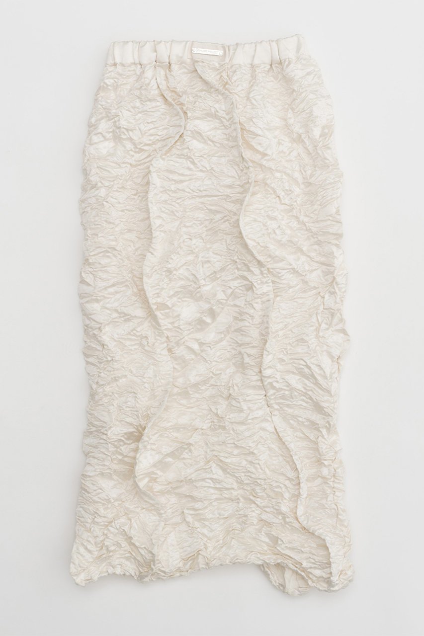 【プランク プロジェクト/PRANK PROJECT】のワイヤーワッシャースカート / Wire Washed Skirt 人気、トレンドファッション・服の通販 founy(ファニー) ファッション Fashion レディースファッション Fashion for Women スカート Skirts ロングスカート Long Skirts / Maxi & Midi Skirts おすすめ Recommended / Our Picks サテン Satin, Glossy Fabric ストレート Straight, Straight Cut スリット Slit, Slit Detail セットアップ Set-Up, Coordinated Outfit フォルム Silhouette, Form フロント Front, Front Design プリーツ Pleats, Pleated ロング Long, Long-Length ワイヤー Wire, Wired Bra エレガント 上品 Elegant other-1|ID: prp329100004883398 ipo3291000000036453200