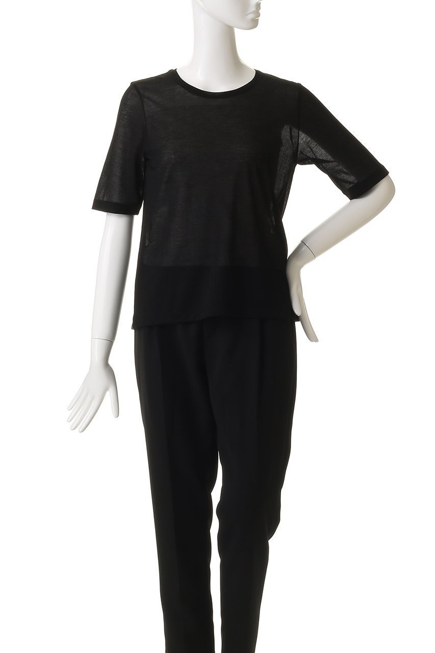 【プルミエ アロンディスモン/1er Arrondissement】のシアーTシャツ 人気、トレンドファッション・服の通販 founy(ファニー) 　ファッション　Fashion　レディースファッション　Fashion for Women　トップス・カットソー　Cut & Sew Tops　シャツ・ブラウス・オフィスカジュアル　Elegant Blouses & Button-Ups　ロングTシャツ・Tシャツ　Longline T-Shirts & Tees　カットソー・ベーシックTシャツ　Cut-and-Sewn Tops / Stretch Tees & Basics　インナー　Innerwear　キャミソール　Camisole, Spaghetti Strap Top　サロペット　Overalls, Salopette　シアー　Sheer, See-Through　ショート　Short, Short Length　シンプル　Simple, Minimal　スリーブ　Sleeve, Long Sleeve / Short Sleeve　トレンド　Trend, Trending Now　フィット　Fit, Slim Fit　other-2|ID: prp329100004883417 ipo3291000000036453420