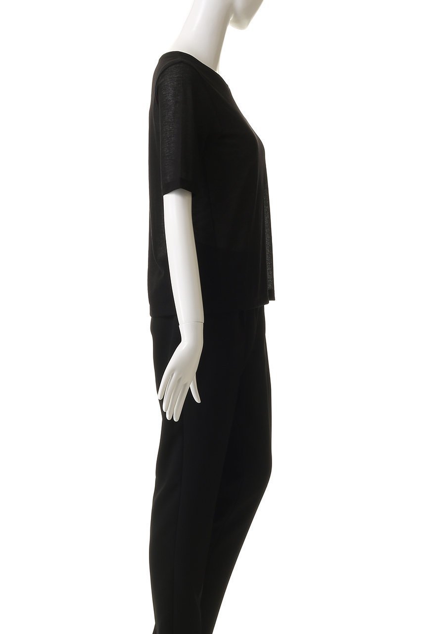 【プルミエ アロンディスモン/1er Arrondissement】のシアーTシャツ 人気、トレンドファッション・服の通販 founy(ファニー) 　ファッション　Fashion　レディースファッション　Fashion for Women　トップス・カットソー　Cut & Sew Tops　シャツ・ブラウス・オフィスカジュアル　Elegant Blouses & Button-Ups　ロングTシャツ・Tシャツ　Longline T-Shirts & Tees　カットソー・ベーシックTシャツ　Cut-and-Sewn Tops / Stretch Tees & Basics　インナー　Innerwear　キャミソール　Camisole, Spaghetti Strap Top　サロペット　Overalls, Salopette　シアー　Sheer, See-Through　ショート　Short, Short Length　シンプル　Simple, Minimal　スリーブ　Sleeve, Long Sleeve / Short Sleeve　トレンド　Trend, Trending Now　フィット　Fit, Slim Fit　other-3|ID: prp329100004883417 ipo3291000000036453422