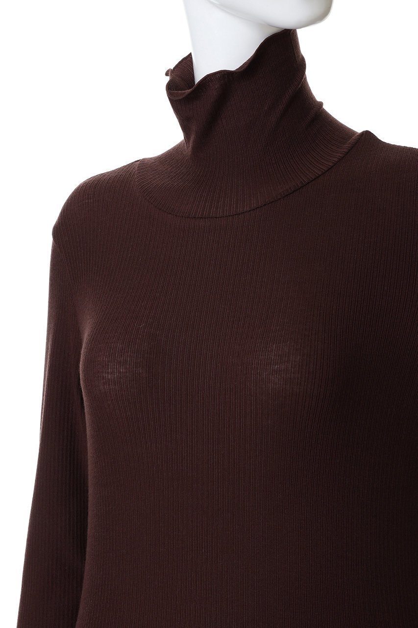 【ミディウミソリッド/MIDIUMISOLID】のウォームシアーリブプルオーバー 人気、トレンドファッション・服の通販 founy(ファニー) 　ファッション　Fashion　レディースファッション　Fashion for Women　トップス・カットソー　Cut & Sew Tops　シャツ・ブラウス・オフィスカジュアル　Elegant Blouses & Button-Ups　ロングTシャツ・Tシャツ　Longline T-Shirts & Tees　カジュアルプルオーバー・ニットトップス　Pullovers & Knit Tops / Casual Pullovers　カットソー・ベーシックTシャツ　Cut-and-Sewn Tops / Stretch Tees & Basics　シアー　Sheer, See-Through　スリーブ　Sleeve, Long Sleeve / Short Sleeve　ハイネック　High Neck, Mock Neck　フィット　Fit, Slim Fit　ロング　Long, Long-Length　other-5|ID: prp329100004883477 ipo3291000000036454018