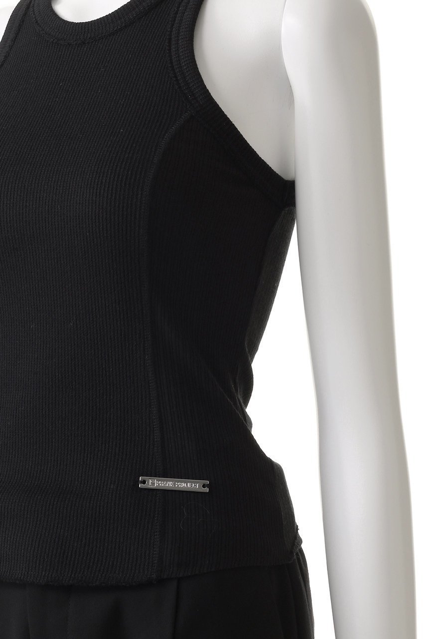 【プランク プロジェクト/PRANK PROJECT】のサイドシアーダブルフェイスタンク / Side Sheer Double Face Tank 人気、トレンドファッション・服の通販 founy(ファニー) 　ファッション　Fashion　レディースファッション　Fashion for Women　トップス・カットソー　Cut & Sew Tops　キャミソール&ノースリーブ　Camisoles & Sleeveless Tops　シャツ・ブラウス・オフィスカジュアル　Elegant Blouses & Button-Ups　ロングTシャツ・Tシャツ　Longline T-Shirts & Tees　カットソー・ベーシックTシャツ　Cut-and-Sewn Tops / Stretch Tees & Basics　おすすめ　Recommended / Our Picks　インナー　Innerwear　カットソー　Cut and Sewn Top　キャミソール　Camisole, Spaghetti Strap Top　シアー　Sheer, See-Through　タンク　Tank Top, Sleeveless Top　ダブル　Double, Double-Breasted　フェイス　Face, Facial Design　ミックス　Mix, Mixed Style　other-5|ID: prp329100004883494 ipo3291000000036454141