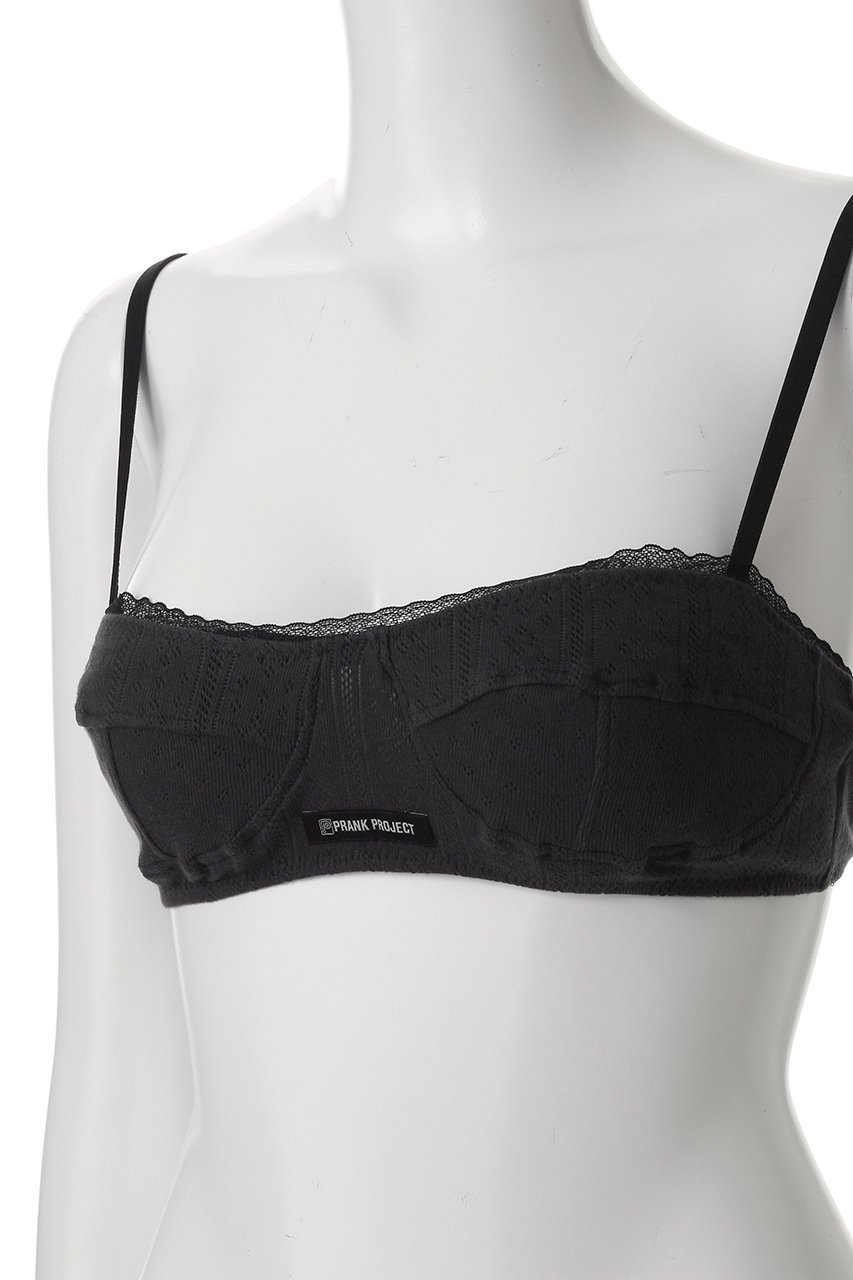 【プランク プロジェクト/PRANK PROJECT】のアイレットレースブラトップ / Eyelet lace Bra Top 人気、トレンドファッション・服の通販 founy(ファニー) 　ファッション　Fashion　レディースファッション　Fashion for Women　トップス・カットソー　Cut & Sew Tops　キャミソール&ノースリーブ　Camisoles & Sleeveless Tops　シャツ・ブラウス・オフィスカジュアル　Elegant Blouses & Button-Ups　ロングTシャツ・Tシャツ　Longline T-Shirts & Tees　カットソー・ベーシックTシャツ　Cut-and-Sewn Tops / Stretch Tees & Basics　おすすめ　Recommended / Our Picks　インナー　Innerwear　キャミソール　Camisole, Spaghetti Strap Top　スカラップ　Scallop, Scalloped Edge　タンク　Tank Top, Sleeveless Top　パターン　Pattern, Design Print　メッシュ　Mesh, Net Fabric　レース　Lace, Lace Fabric　other-5|ID: prp329100004883496 ipo3291000000036454164