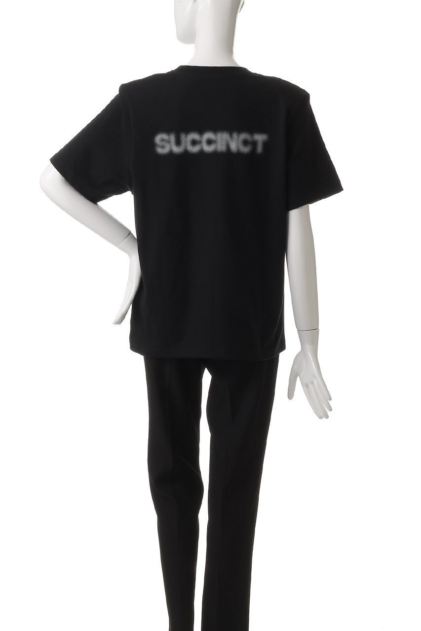 【プランク プロジェクト/PRANK PROJECT】のパワーショルダーロゴTEE/ Power Shoulder Logo Tee 大人の最旬トレンドファッション＆コーディネート founy(ファウニー) 　ファッション　Fashion　レディースファッション　Fashion for Women　トップス・カットソー　Cut & Sew Tops　シャツ・ブラウス・オフィスカジュアル　Elegant Blouses & Button-Ups　ロングTシャツ・Tシャツ　Longline T-Shirts & Tees　カットソー・ベーシックTシャツ　Cut-and-Sewn Tops / Stretch Tees & Basics　なめらか　Smooth, Silky Texture　ショート　Short, Short Length　シンプル　Simple, Minimal　スリーブ　Sleeve, Long Sleeve / Short Sleeve　フロント　Front, Front Design　プリント　Print, Printed Pattern　other-4|ID: prp329100004883514 ipo3291000000037018351