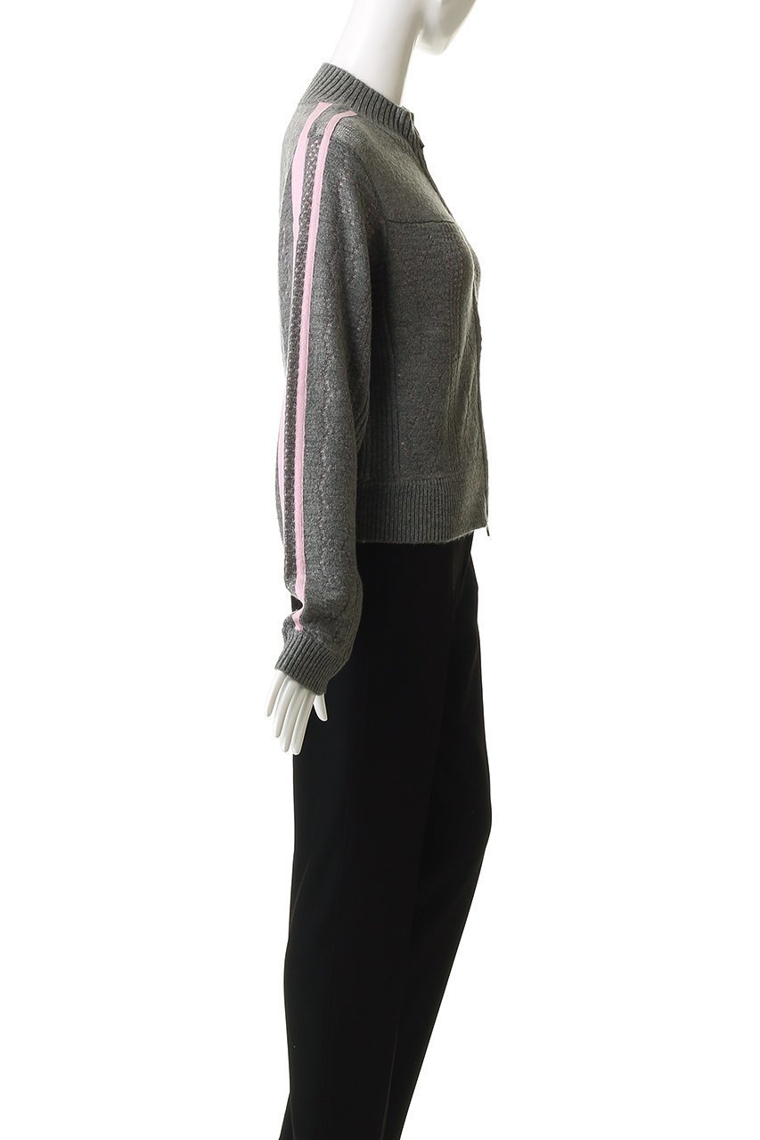【メゾンスペシャル/MAISON SPECIAL】のOpenwork Knit Track Jacket/透かし編みニットトラックジャケット 大人の最旬トレンドファッション＆コーディネート founy(ファウニー) 　ファッション　Fashion　レディースファッション　Fashion for Women　クラシック　Classic, Timeless Style　ショート　Short, Short Length　シンプル　Simple, Minimal　セットアップ　Set-Up, Coordinated Outfit　透かし　Cut-Out, Lacework　デニム　Denim, Jeans Material　トレンド　Trend, Trending Now　フェミニン　Feminine, Girly　フロント　Front, Front Design　モダン　Modern, Contemporary　A/W・秋冬　Autumn/Winter　おすすめ　Recommended / Our Picks　エレガント 上品　Elegant　other-3|ID: prp329100004884020 ipo3291000000036457263