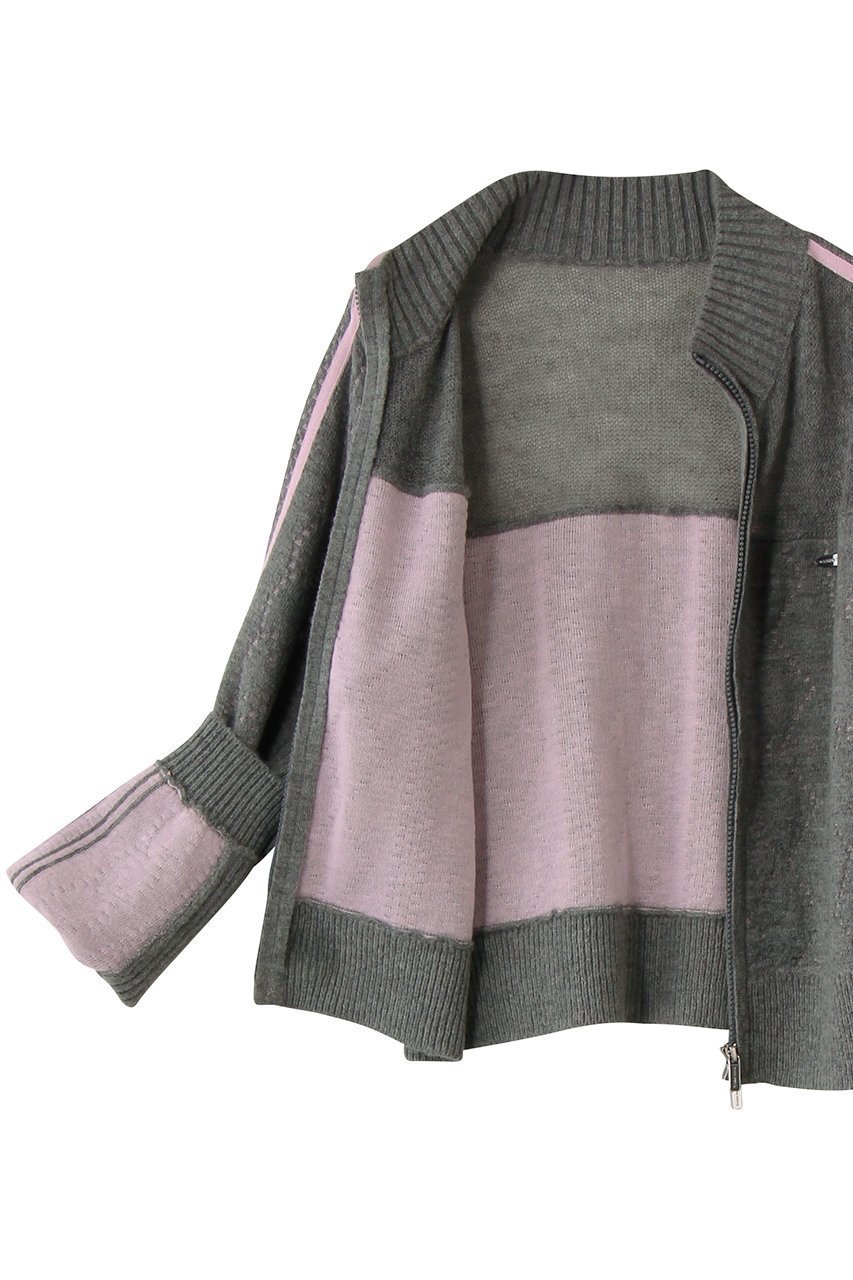 【メゾンスペシャル/MAISON SPECIAL】のOpenwork Knit Track Jacket/透かし編みニットトラックジャケット 大人の最旬トレンドファッション＆コーディネート founy(ファウニー) 　ファッション　Fashion　レディースファッション　Fashion for Women　クラシック　Classic, Timeless Style　ショート　Short, Short Length　シンプル　Simple, Minimal　セットアップ　Set-Up, Coordinated Outfit　透かし　Cut-Out, Lacework　デニム　Denim, Jeans Material　トレンド　Trend, Trending Now　フェミニン　Feminine, Girly　フロント　Front, Front Design　モダン　Modern, Contemporary　A/W・秋冬　Autumn/Winter　おすすめ　Recommended / Our Picks　エレガント 上品　Elegant　other-6|ID: prp329100004884020 ipo3291000000036457269