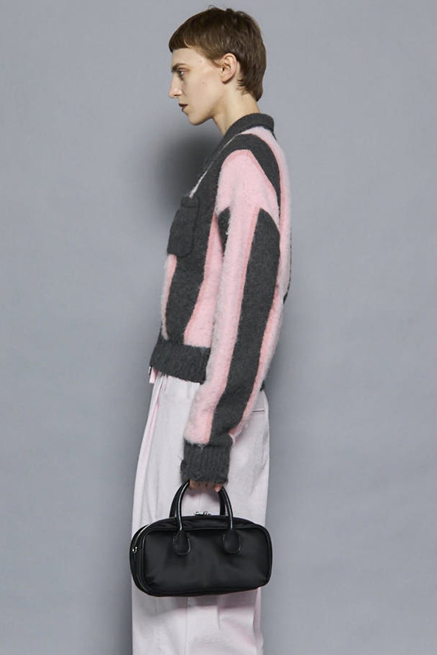 【メゾンスペシャル/MAISON SPECIAL】のSoutien Collar Stripe Zip Knit Cardigan/ステンカラーストライプジップニットカーデ 人気、トレンドファッション・服の通販 founy(ファニー) ファッション Fashion レディースファッション Fashion for Women トップス・カットソー Cut & Sew Tops ニット Knit Tops & Sweaters カーディガン・羽織り Layered Style Cardigans カーディガン Cardigan, Knitwear クラシック Classic, Timeless Style コンパクト Compact, Small Size ストライプ Stripe, Striped Pattern スポーティ Sporty, Casual Athletic テクスチャー Texture, Textured Fabric ミックス Mix, Mixed Style リュクス Luxury, Elegant, High-End, Chic ワイド Wide, Wide Fit A/W・秋冬 Autumn/Winter other-8|ID: prp329100004884023 ipo3291000000036457293