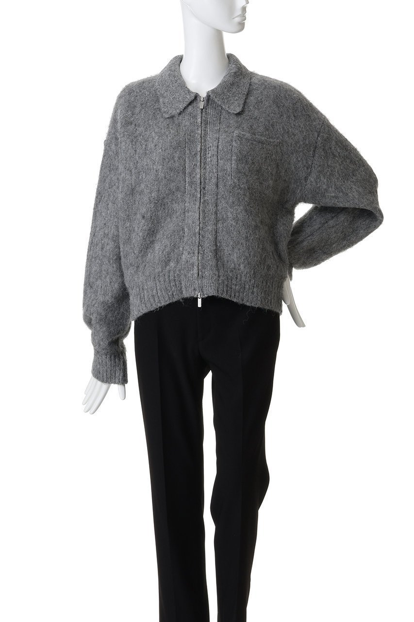 【メゾンスペシャル/MAISON SPECIAL】のSoutien Collar Zip Knit Cardigan/ステンカラージップニットカーデ 人気、トレンドファッション・服の通販 founy(ファニー) 　ファッション　Fashion　レディースファッション　Fashion for Women　トップス・カットソー　Cut & Sew Tops　ニット　Knit Tops & Sweaters　カーディガン・羽織り　Layered Style Cardigans　カーディガン　Cardigan, Knitwear　クラシック　Classic, Timeless Style　コンパクト　Compact, Small Size　スポーティ　Sporty, Casual Athletic　テクスチャー　Texture, Textured Fabric　ミックス　Mix, Mixed Style　リュクス　Luxury, Elegant, High-End, Chic　other-2|ID: prp329100004884025 ipo3291000000036457300