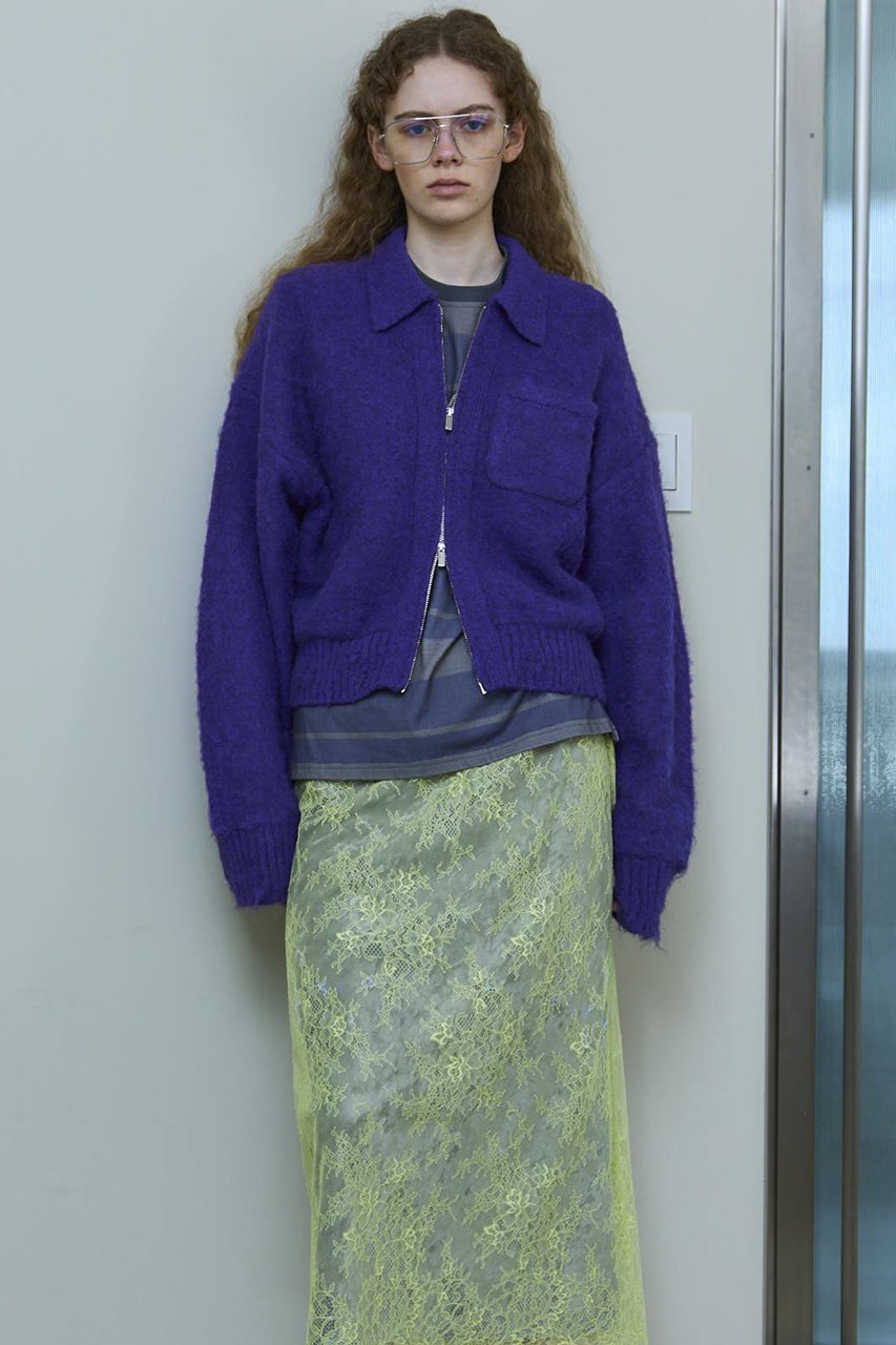 【メゾンスペシャル/MAISON SPECIAL】のSoutien Collar Zip Knit Cardigan/ステンカラージップニットカーデ 人気、トレンドファッション・服の通販 founy(ファニー) 　ファッション　Fashion　レディースファッション　Fashion for Women　トップス・カットソー　Cut & Sew Tops　ニット　Knit Tops & Sweaters　カーディガン・羽織り　Layered Style Cardigans　カーディガン　Cardigan, Knitwear　クラシック　Classic, Timeless Style　コンパクト　Compact, Small Size　スポーティ　Sporty, Casual Athletic　テクスチャー　Texture, Textured Fabric　ミックス　Mix, Mixed Style　リュクス　Luxury, Elegant, High-End, Chic　other-6|ID: prp329100004884025 ipo3291000000036457308