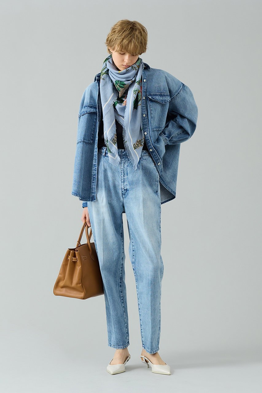 【サードマガジン/THIRD MAGAZINE】のテーパードデニム 人気、トレンドファッション・服の通販 founy(ファニー) 　ファッション　Fashion　レディースファッション　Fashion for Women　パンツ　Pants & Trousers　デニムパンツ・ジーンズ・美脚デニム　Denim Jeans & Pants　センター　Center, Center Line　テーパード　Tapered, Tapered Pants　デニム　Denim, Jeans Material　ブリーチ　Bleach, Washed Finish　定番　Standard, Basic Item　other-8|ID: prp329100004884029 ipo3291000000036457349