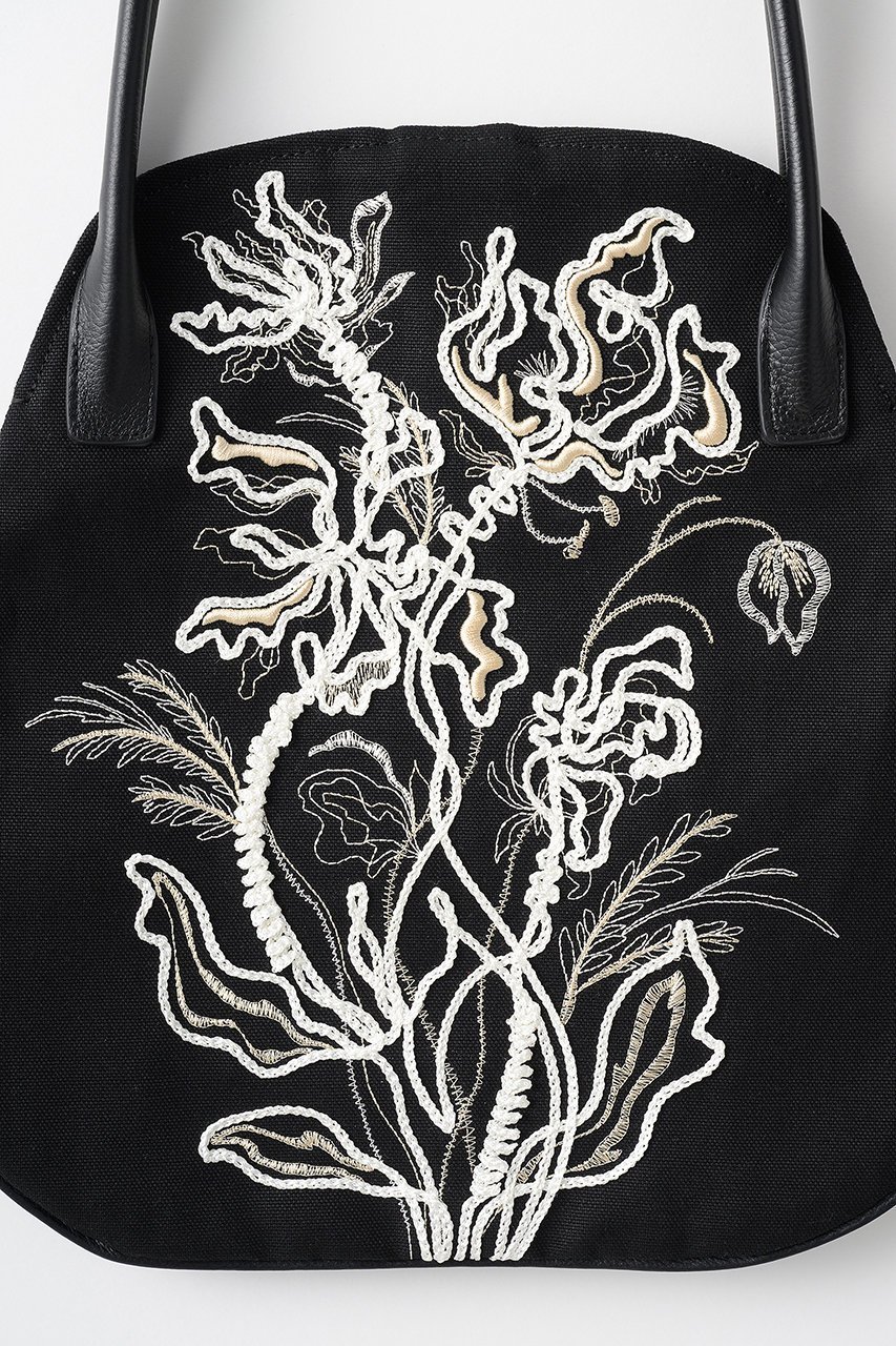 【ミューラル/MURRAL】のBouquet バッグ 人気、トレンドファッション・服の通販 founy(ファニー) 　ファッション　Fashion　レディースファッション　Fashion for Women　バッグ　Bags　キャンバス　Canvas, Canvas Fabric　ミックス　Mix, Mixed Style　リボン　Ribbon, Bow　other-4|ID: prp329100004884032 ipo3291000000036457377