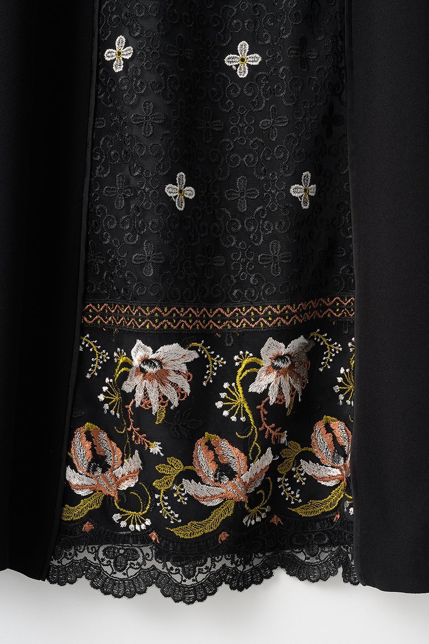 【ミューラル/MURRAL】のFramed フラワー レース ドレス 人気、トレンドファッション・服の通販 founy(ファニー) 　ファッション　Fashion　レディースファッション　Fashion for Women　ワンピース　Dresses　フォーマル・パーティードレス・結婚式用ドレス　Elegant & Casual Dresses　チュニック　Tunic Tops & Dresses　アクセサリー　Fashion Accessories　ジュエリー　Jewelry, Accessories　チュニック　Tunic, Long Top　ドレス　Dress, One-Piece　フラワー　Flower, Floral　モチーフ　Motif, Design Theme　レース　Lace, Lace Fabric　ロング　Long, Long-Length　other-5|ID: prp329100004884037 ipo3291000000036457428