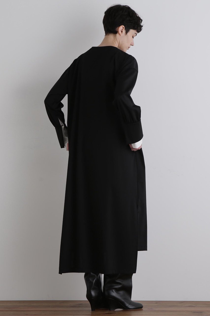 【ル フィル/LE PHIL】のコンパクトポンチワンピース 人気、トレンドファッション・服の通販 founy(ファニー) 　ファッション　Fashion　レディースファッション　Fashion for Women　ワンピース　Dresses　チュニック　Tunic Tops & Dresses　カフス　Cuff Design　コンパクト　Compact, Small Size　シンプル　Simple, Minimal　スタンダード　Standard, Basic　チュニック　Tunic, Long Top　フォルム　Silhouette, Form　ロング　Long, Long-Length　定番　Standard, Basic Item　other-4|ID: prp329100004884052 ipo3291000000036457536