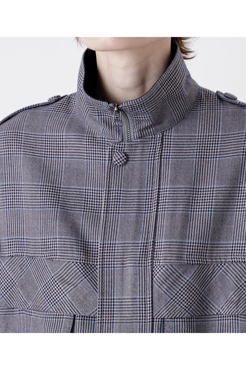 【ヒューエルミュージアム/hueLe Museum】の【STUMBLY】Tweed Sleeve Stand Zip UP JK 大人の最旬トレンドファッション＆コーディネート founy(ファウニー) 　ファッション　Fashion　レディースファッション　Fashion for Women　アウター　Coat / Outerwear Collection　レディースジャケット・軽アウター　Jackets　クラシカル　Classical, Vintage-Inspired　コーデュロイ　Corduroy, Cord Fabric　ジャケット　Jacket, Outerwear　チェック　Check, Plaid, Tartan　ツイード　Twill, Twill Weave　ブルゾン　Blouson, Bomber Jacket　ミリタリー　Military, Army Style　other-5|ID: prp329100004884068 ipo3291000000036457679