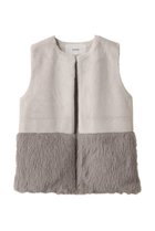 【アダワス/ADAWAS】のフェイクファー パネルベスト 人気、トレンドファッション・服の通販 founy(ファニー) ファッション Fashion レディースファッション Fashion for Women アウター Coat / Outerwear Collection レディースジャケット・軽アウター Jackets ジャケット Jacket, Outerwear バランス Balance, Style Balance フェイクファー Faux Fur, Imitation Fur フロント Front, Front Design ベスト Vest, Waistcoat ミドル Middle Length, Mid Height モダン Modern, Contemporary thumbnail グレー|ID: prp329100004884076 ipo3291000000036457717
