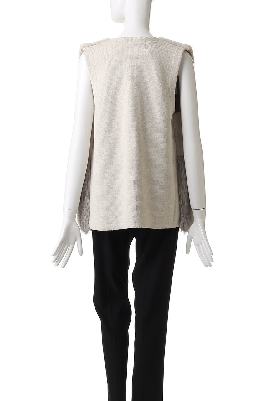 【アダワス/ADAWAS】のフェイクファー パネルベスト 人気、トレンドファッション・服の通販 founy(ファニー) 　ファッション　Fashion　レディースファッション　Fashion for Women　アウター　Coat / Outerwear Collection　レディースジャケット・軽アウター　Jackets　ジャケット　Jacket, Outerwear　バランス　Balance, Style Balance　フェイクファー　Faux Fur, Imitation Fur　フロント　Front, Front Design　ベスト　Vest, Waistcoat　ミドル　Middle Length, Mid Height　モダン　Modern, Contemporary　other-4|ID: prp329100004884076 ipo3291000000036457726