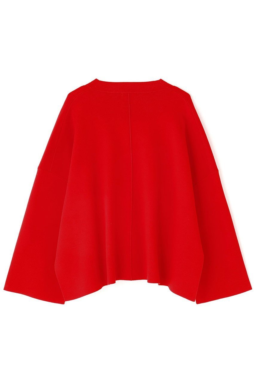 【ル フィル/LE PHIL】のオーバーサイズニットケーププルオーバー 人気、トレンドファッション・服の通販 founy(ファニー) 　ファッション　Fashion　レディースファッション　Fashion for Women　トップス・カットソー　Cut & Sew Tops　ニット　Knit Tops & Sweaters　カジュアルプルオーバー・ニットトップス　Pullovers & Knit Tops / Casual Pullovers　インナー　Innerwear　カッティング　Cutting Detail　シンプル　Simple, Minimal　スリット　Slit, Slit Detail　スリーブ　Sleeve, Long Sleeve / Short Sleeve　フォルム　Silhouette, Form　other-4|ID: prp329100004884079 ipo3291000000036457749