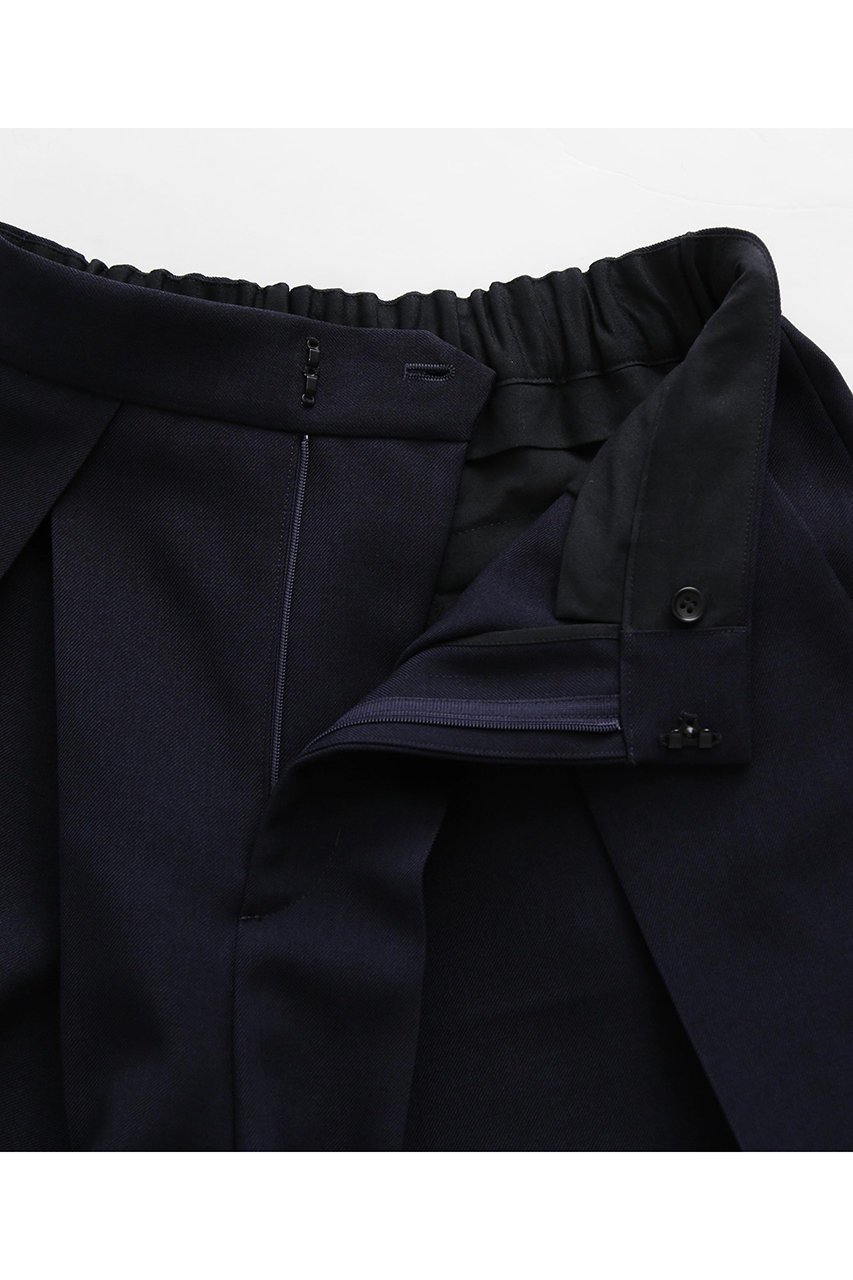 【ヒューエルミュージアム/hueLe Museum】の【hLM】ダブルクロスタックパンツ 人気、トレンドファッション・服の通販 founy(ファニー) 　ファッション　Fashion　レディースファッション　Fashion for Women　パンツ　Pants & Trousers　スタイリッシュ　Stylish, Fashionable　ツイル　Twist, Twisted Detail　トレンド　Trend, Trending Now　フロント　Front, Front Design　other-4|ID: prp329100004884081 ipo3291000000036457778