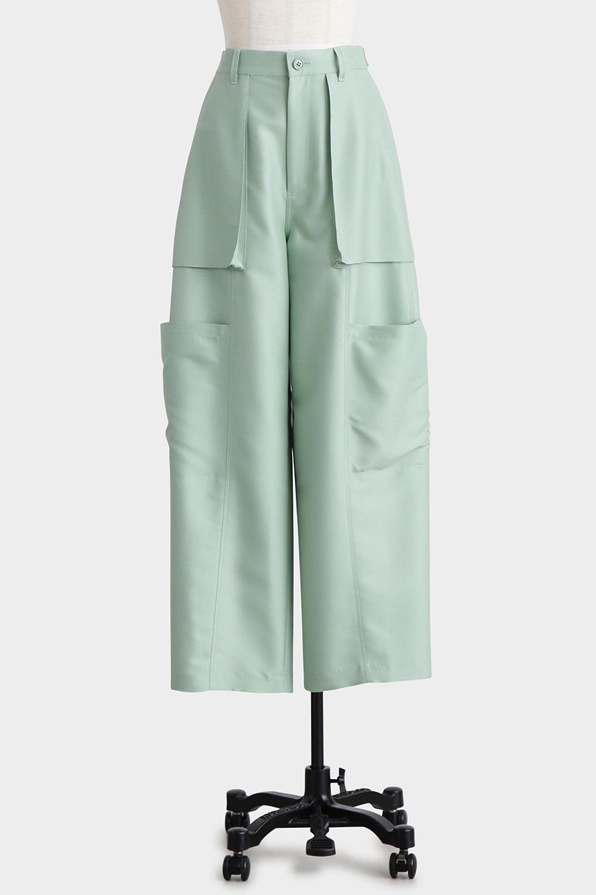 【ヒューエルミュージアム/hueLe Museum】の【STUMBLY】New Baker Cargo Pants 人気、トレンドファッション・服の通販 founy(ファニー) ファッション Fashion レディースファッション Fashion for Women パンツ Pants & Trousers カーゴパンツ Cargo Pants, Utility Pants シルク Silk, 100% Silk ポケット Pocket, Pocket Detail 定番 Standard, Basic Item other-2|ID: prp329100004884083 ipo3291000000036457787