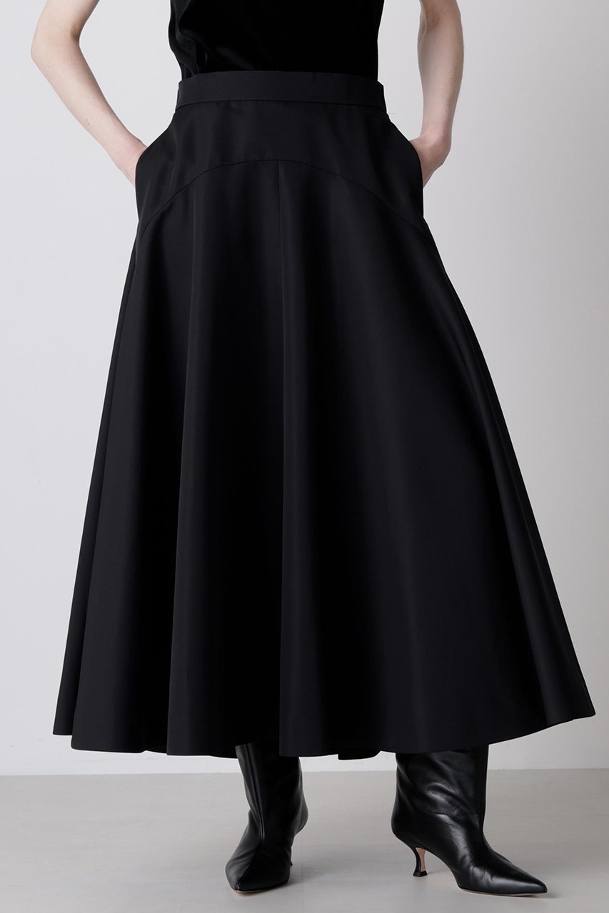 【ヒューエルミュージアム/hueLe Museum】の【hLM】グログランフレアスカート 人気、トレンドファッション・服の通販 founy(ファニー) ファッション Fashion レディースファッション Fashion for Women スカート Skirts Aライン・フレアスカート A-Line & Flared Skirts ロングスカート Long Skirts / Maxi & Midi Skirts エレガント 上品 Elegant フレア Flare, Flared ロング Long, Long-Length other-3|ID: prp329100004884087 ipo3291000000036457837