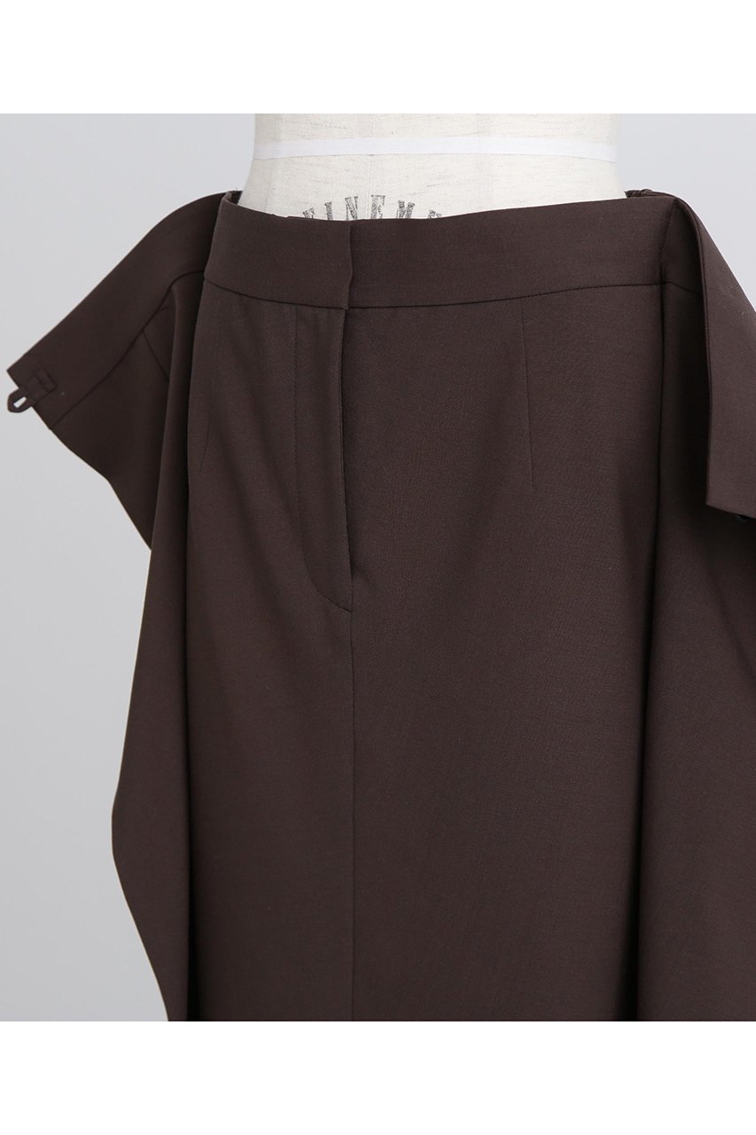 【ヒューエルミュージアム/hueLe Museum】の【hLM】ラップスカート 人気、トレンドファッション・服の通販 founy(ファニー) ファッション Fashion レディースファッション Fashion for Women スカート Skirts ロングスカート Long Skirts / Maxi & Midi Skirts オーガンジー Organza Fabric ストレッチ Stretch, Stretchy Fabric フロント Front, Front Design ラップ Wrap, Wrap Design ロング Long, Long-Length other-3|ID: prp329100004884091 ipo3291000000036457865