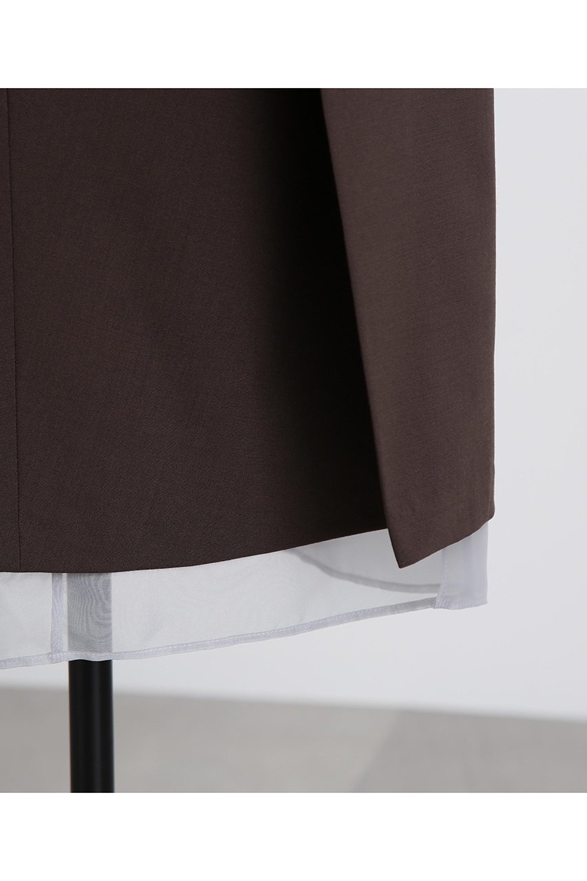 【ヒューエルミュージアム/hueLe Museum】の【hLM】ラップスカート 人気、トレンドファッション・服の通販 founy(ファニー) ファッション Fashion レディースファッション Fashion for Women スカート Skirts ロングスカート Long Skirts / Maxi & Midi Skirts オーガンジー Organza Fabric ストレッチ Stretch, Stretchy Fabric フロント Front, Front Design ラップ Wrap, Wrap Design ロング Long, Long-Length other-4|ID: prp329100004884091 ipo3291000000036457868