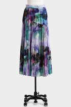 【ヒューエルミュージアム/hueLe Museum】の【STUMBLY】Crushed Art Print Skirt グリーン|ID: prp329100004884094 ipo3291000000036832544