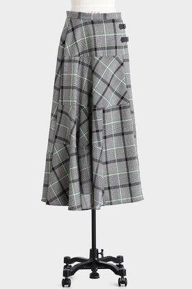 【ヒューエルミュージアム/hueLe Museum】 【STUMBLY】Sheer Combination Pattern Skirt人気、トレンドファッション・服の通販 founy(ファニー) ファッション Fashion レディースファッション Fashion for Women スカート Skirts ロングスカート Long Skirts / Maxi & Midi Skirts チェック Check, Plaid, Tartan パッチワーク Patchwork, Mixed Fabric フレア Flare, Flared プリント Print, Printed Pattern ランダム Random, Irregular ロング Long, Long-Length エレガント 上品 Elegant 無地 Plain, Solid Color |ID:prp329100004884096