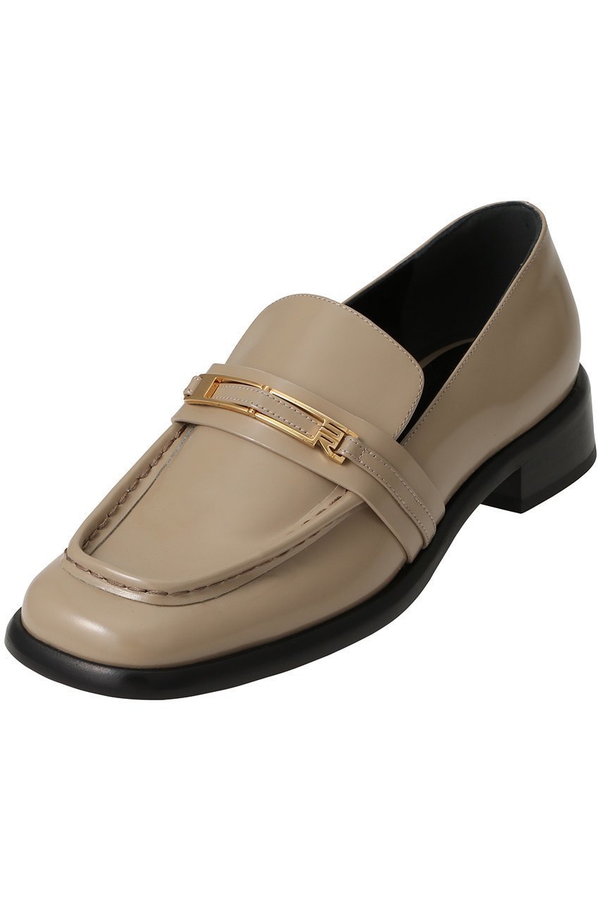 【セルジオ ロッシ/SERGIO ROSSI】のBITT ローファー インテリア・キッズ・メンズ・レディースファッション・服の通販 founy(ファニー) ファッション Fashion レディースファッション Fashion for Women コレクション Collection, Seasonal Line シューズ Shoes, Footwear ストレート Straight, Straight Cut フラット Flat, Flat Shoes メタル Metal, Metal Parts ライニング Inner Lining, Inner Fabric, Lined クレイベージュ|ID: prp329100004884115 ipo3291000000036458052