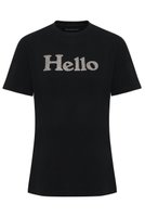 【マディソンブルー/MADISONBLUE】のHELLO TEE PARIS Tシャツ 人気、トレンドファッション・服の通販 founy(ファニー) ファッション Fashion レディースファッション Fashion for Women トップス・カットソー Cut & Sew Tops シャツ・ブラウス・オフィスカジュアル Elegant Blouses & Button-Ups ロングTシャツ・Tシャツ Longline T-Shirts & Tees カットソー・ベーシックTシャツ Cut-and-Sewn Tops / Stretch Tees & Basics グリッター Glitter, Sparkle ショート Short, Short Length ジャケット Jacket, Outerwear スリーブ Sleeve, Long Sleeve / Short Sleeve バランス Balance, Style Balance プリント Print, Printed Pattern 再入荷 Restock / Back in Stock |ID:prp329100004884121
