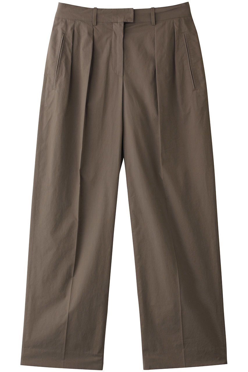 【ザ ロウ/THE ROW】のALFIDIS PANT インテリア・キッズ・メンズ・レディースファッション・服の通販 founy(ファウニー) 　ファッション　Fashion　レディースファッション　Fashion for Women　パンツ　Pants & Trousers　なめらか　Smooth, Silky Texture　ストレート　Straight, Straight Cut　ダブル　Double, Double-Breasted　フロント　Front, Front Design　プリーツ　Pleats, Pleated　ボトム　Bottoms, Lower Wear　ロング　Long, Long-Length　トープ|ID: prp329100004884147 ipo3291000000036827460