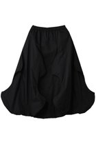 【エンフォルド/ENFOLD】のODD SHAPE SKIRT スカート 人気、トレンドファッション・服の通販 founy(ファニー) ファッション Fashion レディースファッション Fashion for Women スカート Skirts ロングスカート Long Skirts / Maxi & Midi Skirts ツイル Twist, Twisted Detail バランス Balance, Style Balance バルーン Balloon, Balloon Silhouette ロング Long, Long-Length エレガント 上品 Elegant thumbnail ブラック|ID: prp329100004884150 ipo3291000000036458268