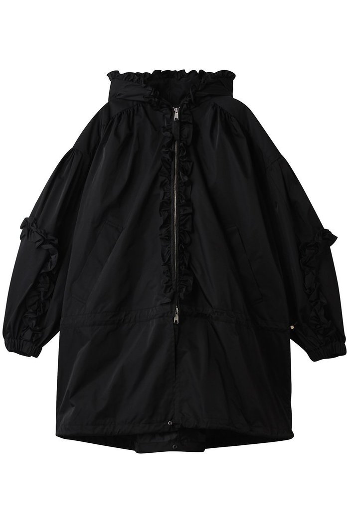 【エンフォルド/ENFOLD】のFRILL BLOUSON ブルゾン インテリア・キッズ・メンズ・レディースファッション・服の通販 founy(ファニー) https://founy.com/ ファッション Fashion レディースファッション Fashion for Women アウター Coat / Outerwear Collection レディースジャケット・軽アウター Jackets ブルゾンジャケット・スポーティアウター Blouson Jackets ショート Short, Short Length ジャケット Jacket, Outerwear ツイル Twist, Twisted Detail ドット Polka Dot, Dot Pattern バルーン Balloon, Balloon Silhouette フリル Frill, Ruffle ブルゾン Blouson, Bomber Jacket エレガント 上品 Elegant |ID: prp329100004884152 ipo3291000000036532899