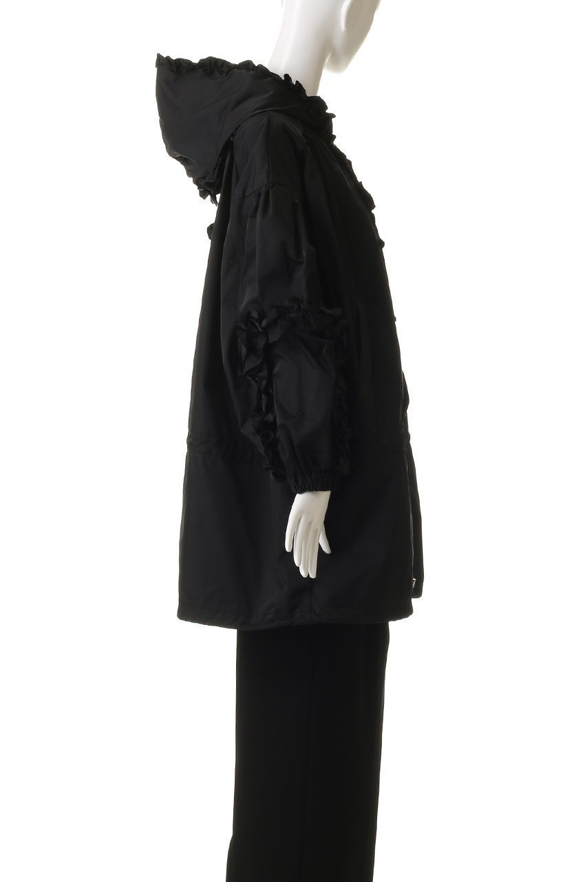 【エンフォルド/ENFOLD】のFRILL BLOUSON ブルゾン 大人の最旬トレンドファッション＆コーディネート founy(ファウニー) 　ファッション　Fashion　レディースファッション　Fashion for Women　アウター　Coat / Outerwear Collection　レディースジャケット・軽アウター　Jackets　ブルゾンジャケット・スポーティアウター　Blouson Jackets　ショート　Short, Short Length　ジャケット　Jacket, Outerwear　ツイル　Twist, Twisted Detail　ドット　Polka Dot, Dot Pattern　バルーン　Balloon, Balloon Silhouette　フリル　Frill, Ruffle　ブルゾン　Blouson, Bomber Jacket　エレガント 上品　Elegant　other-3|ID: prp329100004884152 ipo3291000000036591983