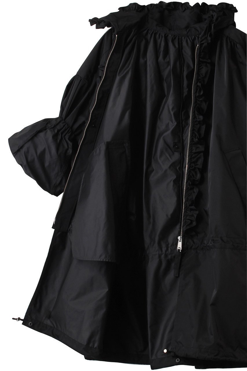 【エンフォルド/ENFOLD】のFRILL BLOUSON ブルゾン 大人の最旬トレンドファッション＆コーディネート founy(ファウニー) 　ファッション　Fashion　レディースファッション　Fashion for Women　アウター　Coat / Outerwear Collection　レディースジャケット・軽アウター　Jackets　ブルゾンジャケット・スポーティアウター　Blouson Jackets　ショート　Short, Short Length　ジャケット　Jacket, Outerwear　ツイル　Twist, Twisted Detail　ドット　Polka Dot, Dot Pattern　バルーン　Balloon, Balloon Silhouette　フリル　Frill, Ruffle　ブルゾン　Blouson, Bomber Jacket　エレガント 上品　Elegant　other-6|ID: prp329100004884152 ipo3291000000036591986