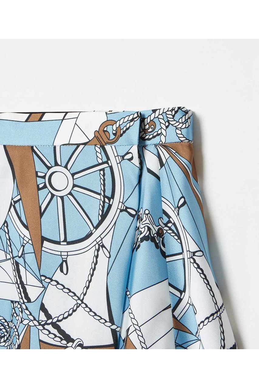 【アルアバイル/allureville】の【LOULOU WILLOUGHBY】RATTIマリーナプリントフレアスカート 人気、トレンドファッション・服の通販 founy(ファニー) 　ファッション　Fashion　レディースファッション　Fashion for Women　スカート　Skirts　Aライン・フレアスカート　A-Line & Flared Skirts　ロングスカート　Long Skirts / Maxi & Midi Skirts　おすすめ　Recommended / Our Picks　イタリア　Italy　セットアップ　Set-Up, Coordinated Outfit　フレア　Flare, Flared　フレアースカート　Flared Skirt, A-Line Skirt　プリント　Print, Printed Pattern　モチーフ　Motif, Design Theme　ラップ　Wrap, Wrap Design　ロング　Long, Long-Length　夏　Summer　無地　Plain, Solid Color　other-3|ID: prp329100004884201 ipo3291000000036458663