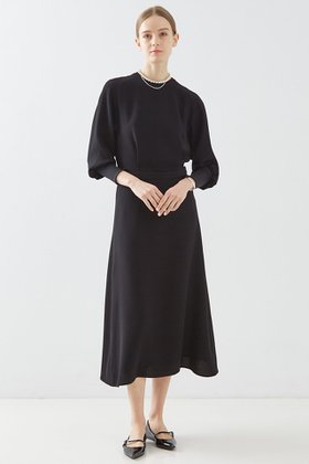 【デザイン ワークス/DESIGN WORKS】 ジョーゼットワンピース人気、トレンドファッション・服の通販 founy(ファニー) ファッション Fashion レディースファッション Fashion for Women ワンピース Dresses チュニック Tunic Tops & Dresses エレガント 上品 Elegant シンプル Simple, Minimal ジョーゼット Georgette, Semi-Sheer Fabric チュニック Tunic, Long Top フレア Flare, Flared ベーシック Basic, Essential ロング Long, Long-Length |ID:prp329100004884225