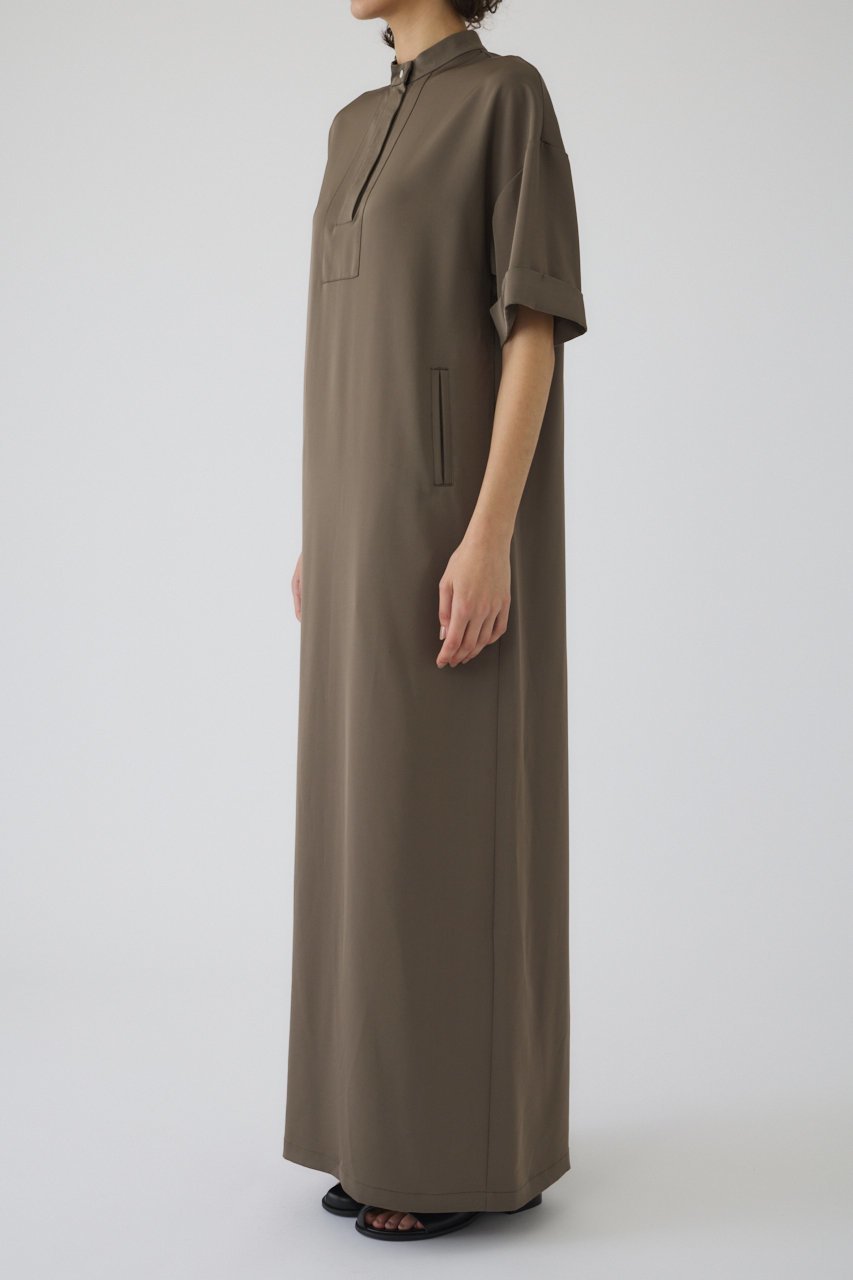 【リムアーク/RIM.ARK】のStand collar mode OP/ワンピース 人気、トレンドファッション・服の通販 founy(ファニー) ファッション Fashion レディースファッション Fashion for Women ワンピース Dresses チュニック Tunic Tops & Dresses シルバー Silver, Metallic Silver チュニック Tunic, Long Top リュクス Luxury, Elegant, High-End, Chic ロング Long, Long-Length エレガント 上品 Elegant other-2|ID: prp329100004884232 ipo3291000000036458862