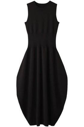 【リムアーク/RIM.ARK】 Waist rib knit OP/ワンピース人気、トレンドファッション・服の通販 founy(ファニー) ファッション Fashion レディースファッション Fashion for Women ワンピース Dresses チュニック Tunic Tops & Dresses コンパクト Compact, Small Size チュニック Tunic, Long Top バルーン Balloon, Balloon Silhouette ロング Long, Long-Length |ID:prp329100004884244