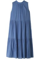 【マリリンムーン/MARILYN MOON】の【WALANCE】バックリボンタイドレス 人気、トレンドファッション・服の通販 founy(ファニー) ファッション Fashion レディースファッション Fashion for Women ワンピース Dresses フォーマル・パーティードレス・結婚式用ドレス Elegant & Casual Dresses チュニック Tunic Tops & Dresses シアー Sheer, See-Through スリット Slit, Slit Detail チュニック Tunic, Long Top ティアードワンピース Tiered Dress, Flared Dress ハイネック High Neck, Mock Neck ロング Long, Long-Length 夏 Summer 定番 Standard, Basic Item 春 Spring S/S・春夏 SS, Spring/Summer, Warm Season |ID:prp329100004884300