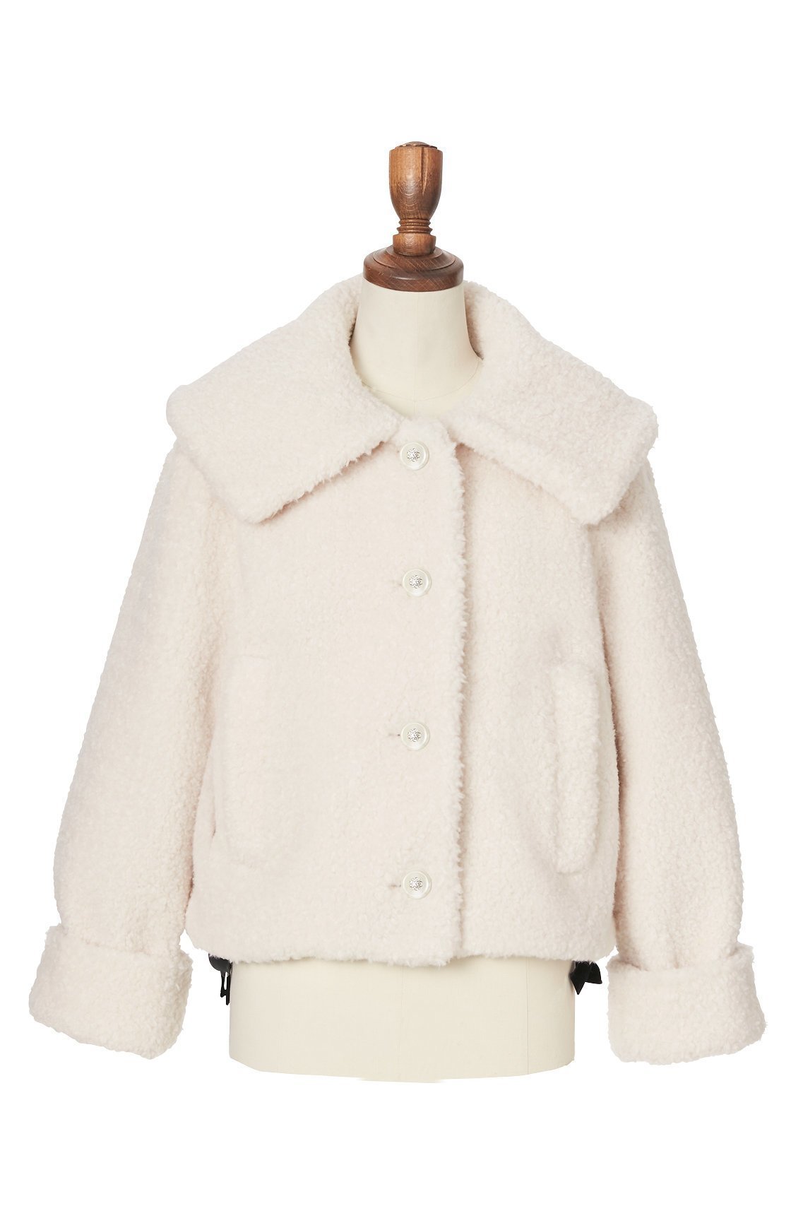 【デイジーリン/DAISY LIN】のCoat “Teddy Teddy Ribbon” 人気、トレンドファッション・服の通販 founy(ファニー) ファッション Fashion レディースファッション Fashion for Women アウター Coat / Outerwear Collection コート・ロングコート・ピーコート Long Coats, Peacoats & More おすすめ Recommended / Our Picks ウォッシャブル Machine Washable エレガント 上品 Elegant サテン Satin, Glossy Fabric ショート Short, Short Length シルク Silk, 100% Silk ストレッチ Stretch, Stretchy Fabric バランス Balance, Style Balance フェミニン Feminine, Girly ブルゾン Blouson, Bomber Jacket ベルベット Velvet, Velvety リボン Ribbon, Bow 冬 Winter / This Winter 洗える Machine Washable other-2|ID: prp329100004884312 ipo3291000000036459551