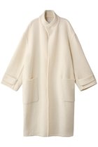 【セアン/SCEARN】のWOOL TWEED REVER High Neck Coat/コート Ivory|ID: prp329100004884314 ipo3291000000036796188