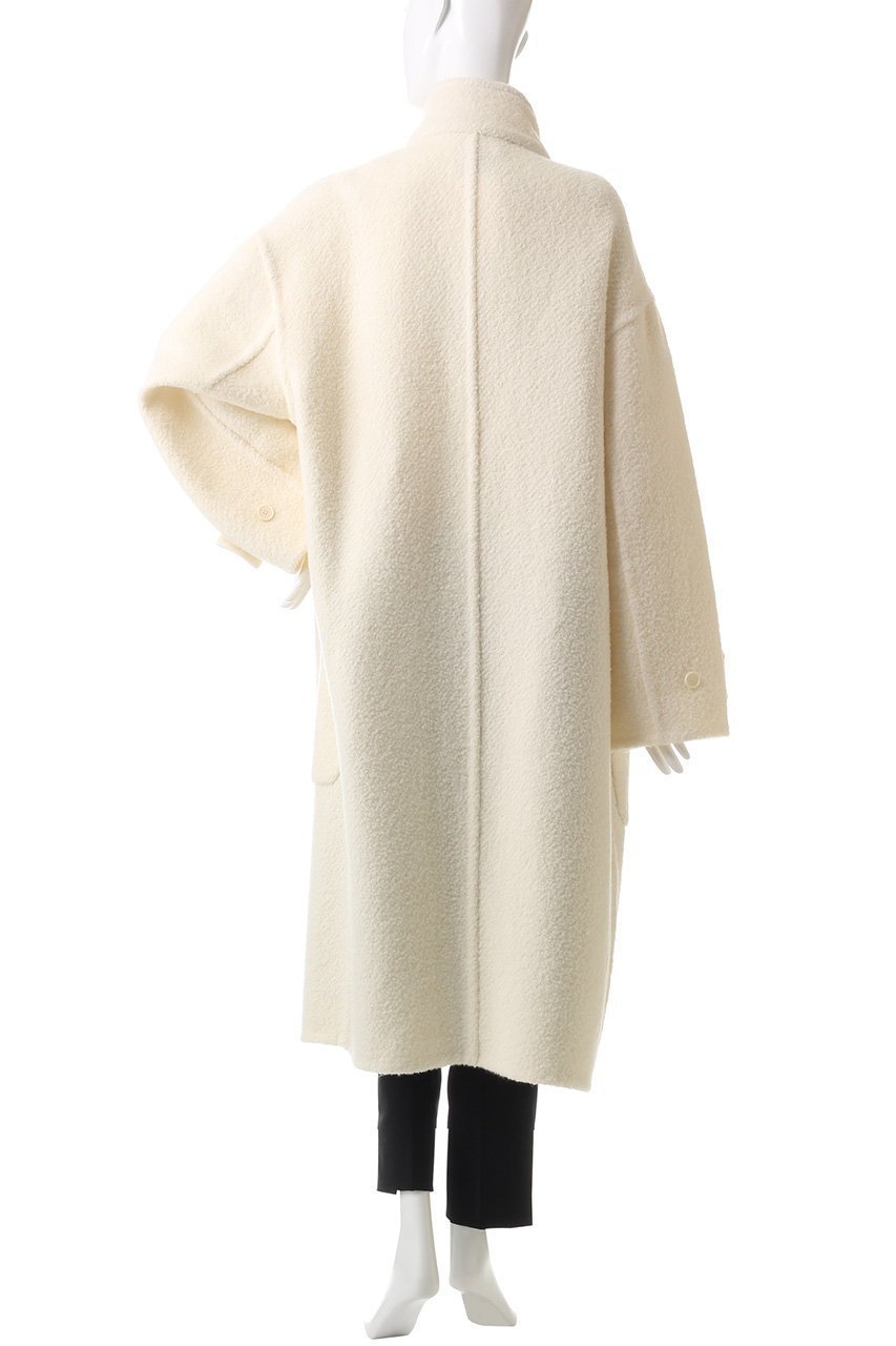 【セアン/SCEARN】のWOOL TWEED REVER High Neck Coat/コート 大人の最旬トレンドファッション＆コーディネート founy(ファウニー) 　ファッション　Fashion　レディースファッション　Fashion for Women　アウター　Coat / Outerwear Collection　コート・ロングコート・ピーコート　Long Coats, Peacoats & More　スタンド　Stand Collar, Upright Stand　ツイード　Twill, Twill Weave　ポケット　Pocket, Pocket Detail　ロング　Long, Long-Length　other-4|ID: prp329100004884314 ipo3291000000036796192