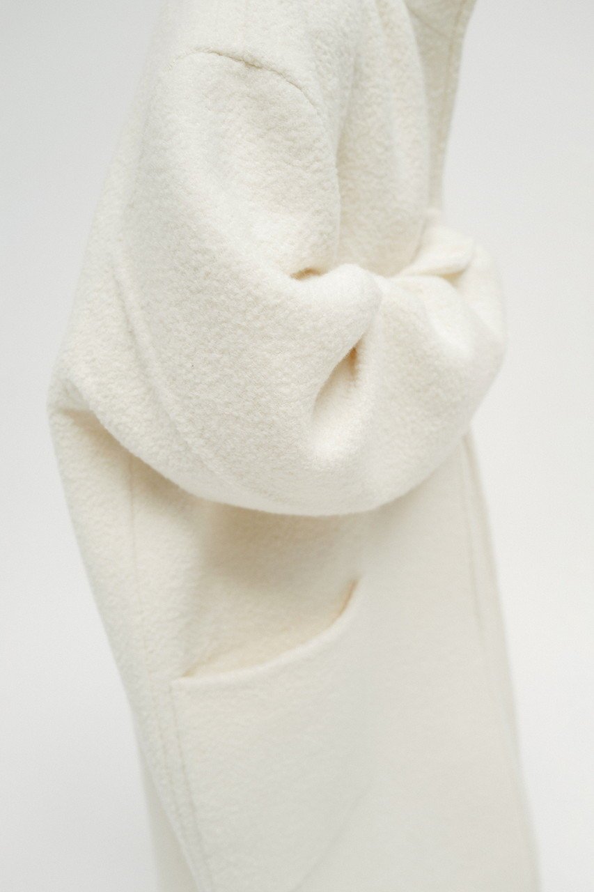 【セアン/SCEARN】のWOOL TWEED REVER High Neck Coat/コート 大人の最旬トレンドファッション＆コーディネート founy(ファウニー) 　ファッション　Fashion　レディースファッション　Fashion for Women　アウター　Coat / Outerwear Collection　コート・ロングコート・ピーコート　Long Coats, Peacoats & More　スタンド　Stand Collar, Upright Stand　ツイード　Twill, Twill Weave　ポケット　Pocket, Pocket Detail　ロング　Long, Long-Length　other-8|ID: prp329100004884314 ipo3291000000036796199