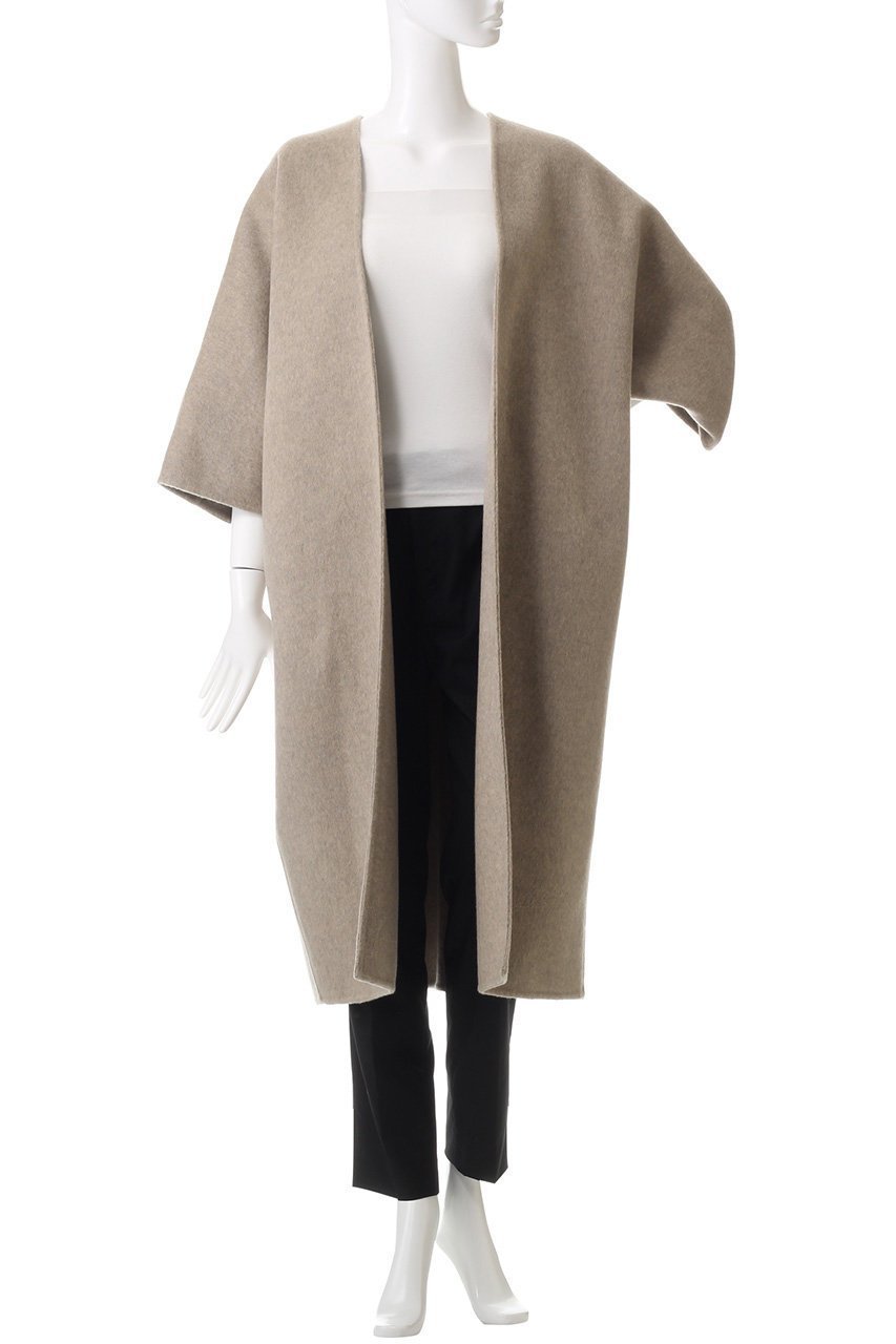 【セアン/SCEARN】のWOOL REVER V Collar Coat/コート 人気、トレンドファッション・服の通販 founy(ファニー) 　ファッション　Fashion　レディースファッション　Fashion for Women　アウター　Coat / Outerwear Collection　コート・ロングコート・ピーコート　Long Coats, Peacoats & More　おすすめ　Recommended / Our Picks　スリーブ　Sleeve, Long Sleeve / Short Sleeve　セットアップ　Set-Up, Coordinated Outfit　ロング　Long, Long-Length　秋　Autumn　other-2|ID: prp329100004884316 ipo3291000000036459583