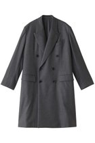 【バウト/BOWTE】のCOLLEGE フランネル ダブル ブレストコート 人気、トレンドファッション・服の通販 founy(ファニー) ファッション Fashion レディースファッション Fashion for Women アウター Coat / Outerwear Collection コート・ロングコート・ピーコート Long Coats, Peacoats & More シンプル Simple, Minimal ダブル Double, Double-Breasted ロング Long, Long-Length エレガント 上品 Elegant 今季 This Season, Current Season thumbnail グレー|ID: prp329100004884322 ipo3291000000036459636