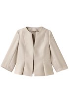 【アナイ/ANAYI】のバスケットツィードペプラムジャケット 人気、トレンドファッション・服の通販 founy(ファニー) ファッション Fashion レディースファッション Fashion for Women アウター Coat / Outerwear Collection レディースジャケット・軽アウター Jackets オケージョン Occasion Wear ジャケット Jacket, Outerwear バスケット Basket, Basket Bag フレア Flare, Flared リネン Linen, Linen Fabric エレガント 上品 Elegant 夏 Summer 定番 Standard, Basic Item thumbnail ベージュ|ID: prp329100004884331 ipo3291000000036459715