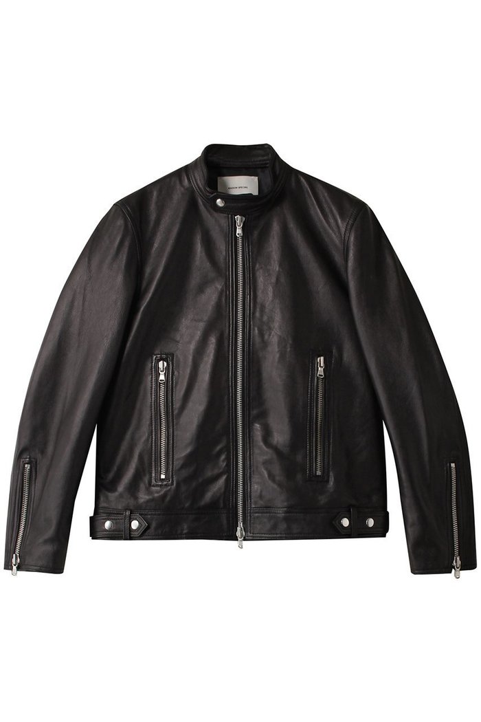 【メゾンスペシャル/MAISON SPECIAL】の【UNISEX】SHEEPレザーシングルライダース インテリア・キッズ・メンズ・レディースファッション・服の通販 founy(ファニー) https://founy.com/ ファッション Fashion レディースファッション Fashion for Women アウター Coat / Outerwear Collection レディースジャケット・軽アウター Jackets ライダースジャケット / レザースタイル Riders Jackets & Biker Style ユニセックス Unisex, Genderless ジャケット Jacket, Outerwear トレンド Trend, Trending Now |ID: prp329100004884332 ipo3291000000036796591