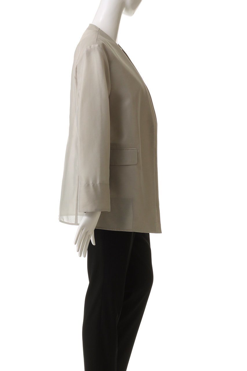 【スタニングルアー/STUNNING LURE】のrカラーレスシアージャケット 人気、トレンドファッション・服の通販 founy(ファニー) 　ファッション　Fashion　レディースファッション　Fashion for Women　アウター　Coat / Outerwear Collection　レディースジャケット・軽アウター　Jackets　オーガンジー　Organza Fabric　ジャケット　Jacket, Outerwear　フォルム　Silhouette, Form　エレガント 上品　Elegant　other-3|ID: prp329100004884345 ipo3291000000036459837
