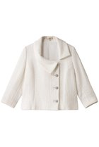 【エムダブリュー/MW】のワッフルラメツイード ジャケット 人気、トレンドファッション・服の通販 founy(ファニー) ファッション Fashion レディースファッション Fashion for Women アウター Coat / Outerwear Collection レディースジャケット・軽アウター Jackets おすすめ Recommended / Our Picks ジャケット Jacket, Outerwear セットアップ Set-Up, Coordinated Outfit ツイード/ツィード Choker, Choker Necklace フレア Flare, Flared thumbnail ホワイト|ID: prp329100004884351 ipo3291000000036459883